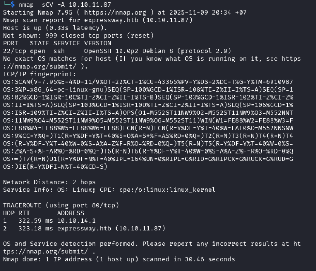 Nmap Result